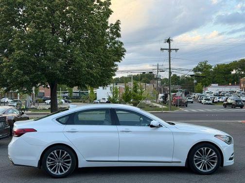 Casablanca White 2017 Genesis G80 3.8