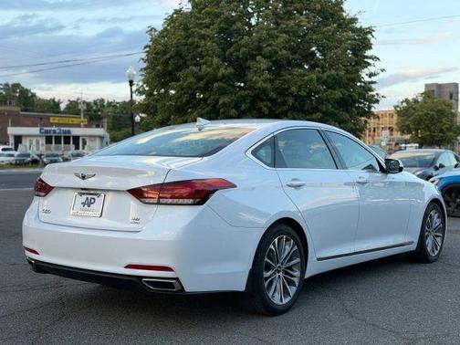 Casablanca White 2017 Genesis G80 3.8