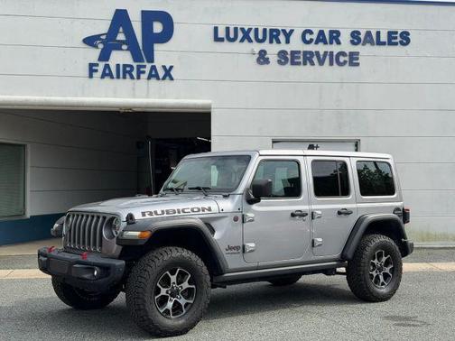 Silver 2018 Jeep Wrangler Unlimited Rubicon
