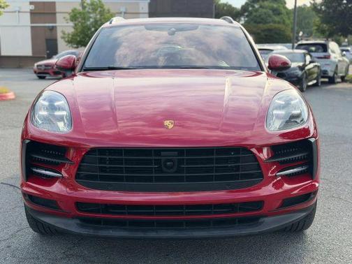 Red 2021 Porsche Macan S