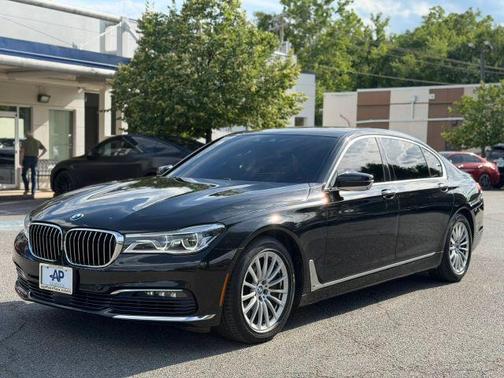 Black 2016 BMW 750 i xDrive