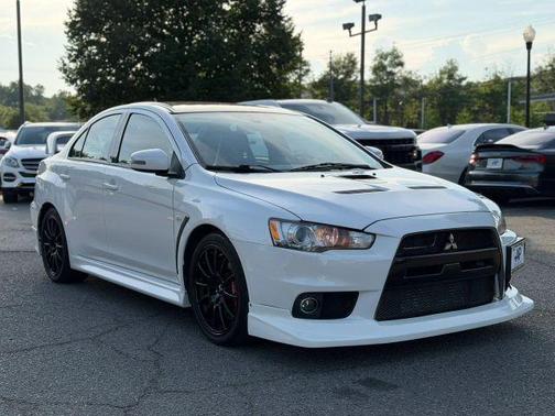 White 2015 Mitsubishi Lancer Evolution Final Edition