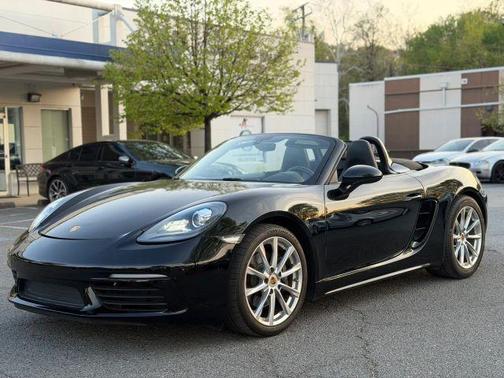 Black 2017 Porsche 718 Boxster Base