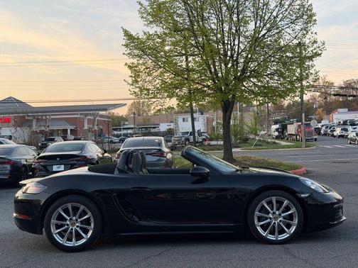 Black 2017 Porsche 718 Boxster Base