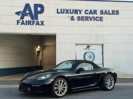 Black 2017 Porsche 718 Boxster Base