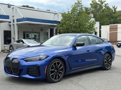 Blue 2024 BMW i4 Gran Coupe eDrive40