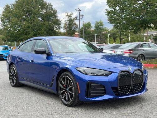 Blue 2024 BMW i4 Gran Coupe eDrive40