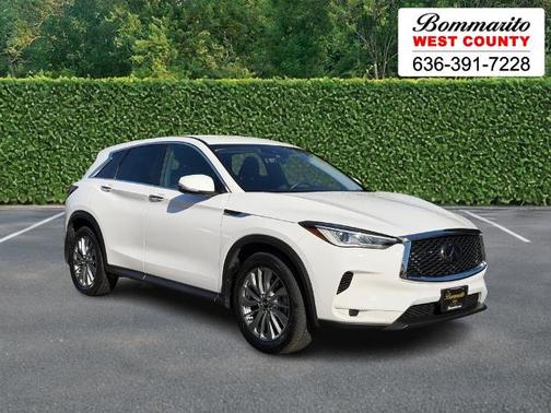Cloud White 2025 INFINITI QX50 PURE