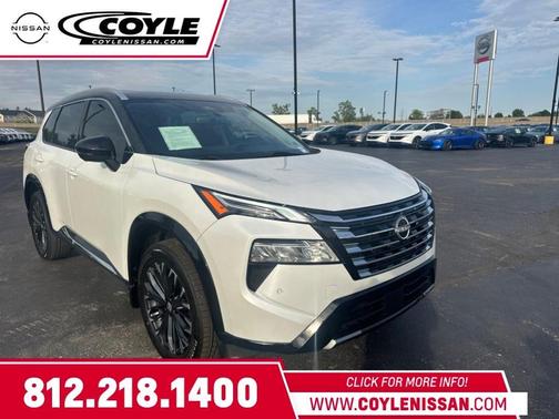 Wht Blk Roof 2024 Nissan Rogue Platinum