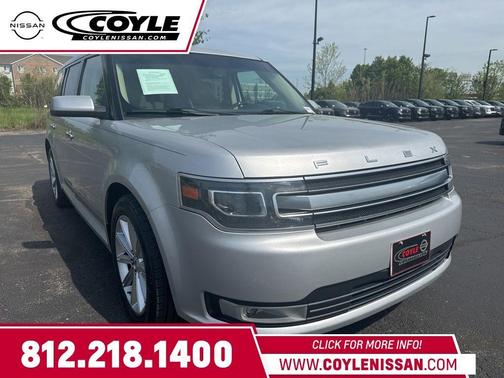 Ingot Silver 2018 Ford Flex Limited