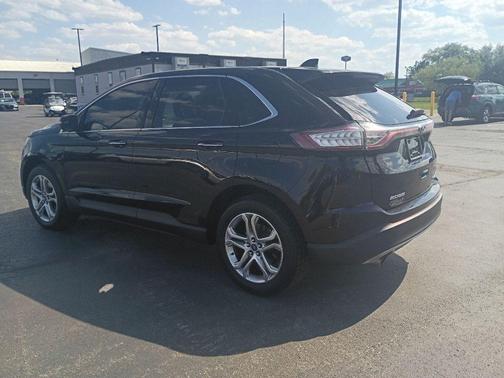 Shadow Black 2018 Ford Edge Titanium