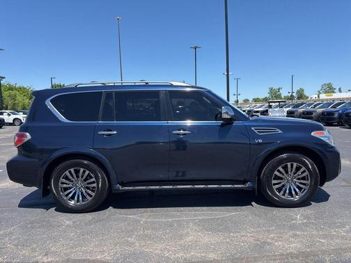 Hermosa Blue 2019 Nissan Armada Platinum