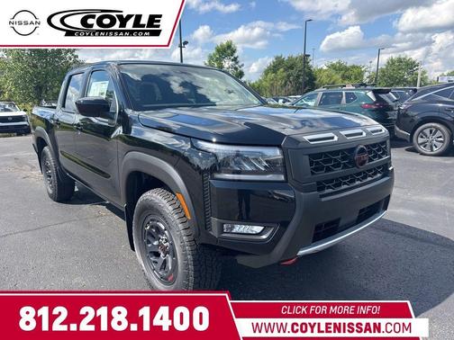 Black 2026 Nissan Frontier PRO-4X