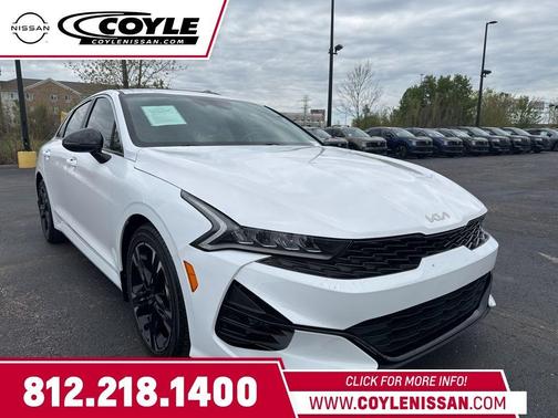 Glacial White Pearl 2022 Kia K5 GT-Line