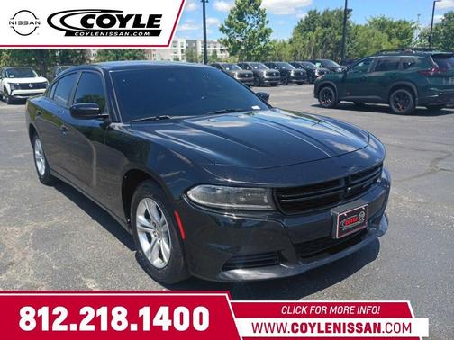 Pitch Black Clearcoat 2022 Dodge Charger SXT