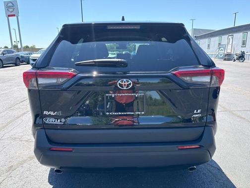 Midnight Black Metallic 2025 Toyota RAV4 LE
