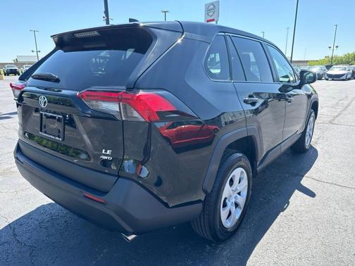 Midnight Black Metallic 2025 Toyota RAV4 LE