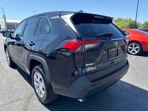 Midnight Black Metallic 2025 Toyota RAV4 LE