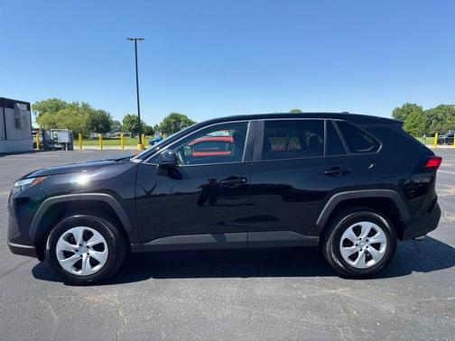 Midnight Black Metallic 2025 Toyota RAV4 LE