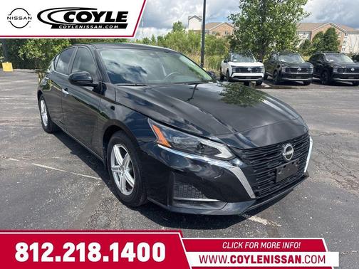 Black 2023 Nissan Altima 2.5 S