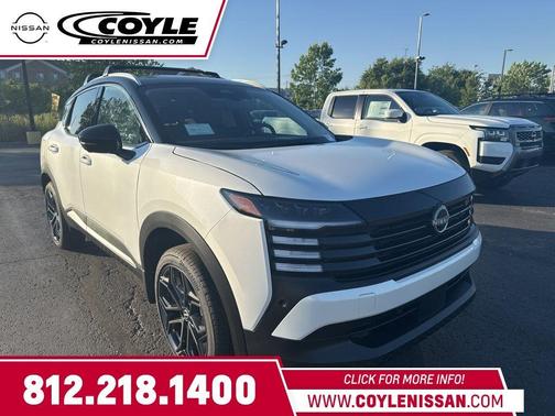 2t Wht Blk Roof 2026 Nissan Kicks SR