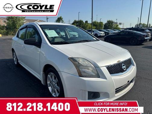 Aspen White 2012 Nissan Sentra 2.0 SR