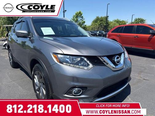 Gun Metallic 2016 Nissan Rogue SL