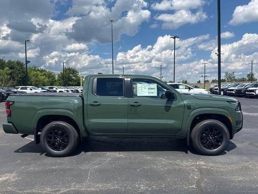 Tactical Green Metallic 2026 Nissan Frontier SV