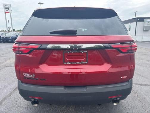 Radiant Red 2023 Chevrolet Traverse RS
