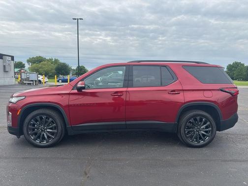 Radiant Red 2023 Chevrolet Traverse RS