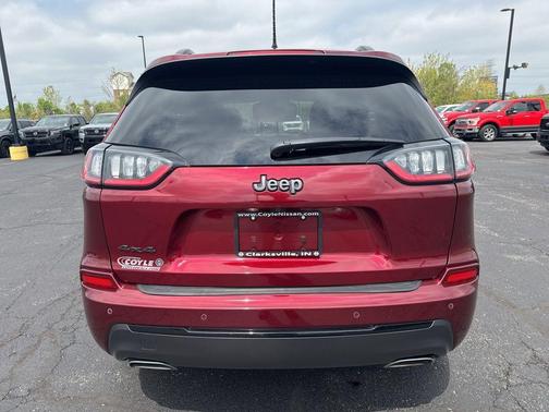 Velvet Red Pearlcoat 2019 Jeep Cherokee Limited