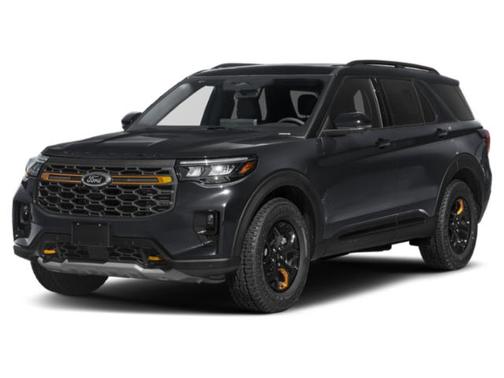 Agate Black Metallic 2026 Ford Explorer Tremor