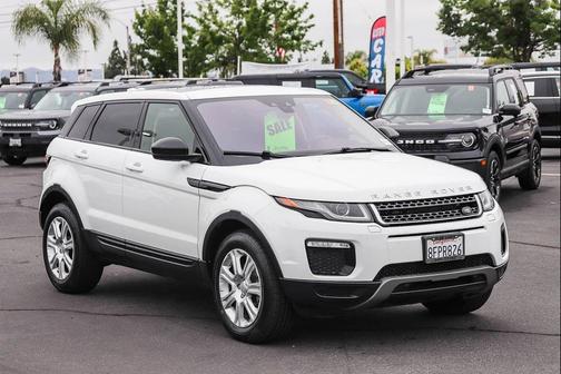 White 2019 Land Rover Range Rover Evoque SE
