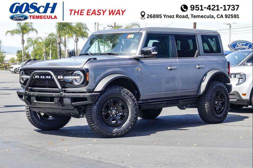 Carbonized Gray Metallic 2021 Ford Bronco Wildtrak