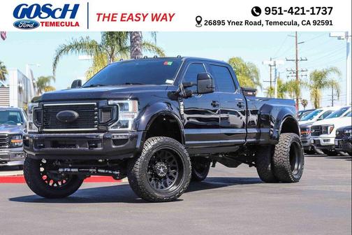 Black Metallic 2021 Ford F-450 Platinum