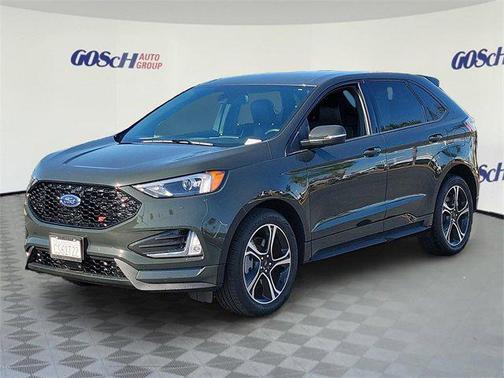 Forged Green Metallic 2023 Ford Edge ST