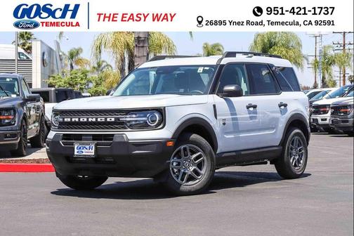 Space White Metallic 2026 Ford Bronco Sport Big Bend