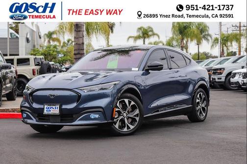 Infinite Blue Metallic Tinted Clearcoat 2021 Ford Mustang Mach-E Premium