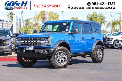 Blue Metallic 2025 Ford Bronco Badlands