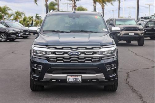 Stone Blue Metallic 2023 Ford Expedition Max Platinum