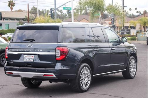 Stone Blue Metallic 2023 Ford Expedition Max Platinum