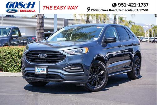 Stone Blue Metallic 2023 Ford Edge SE