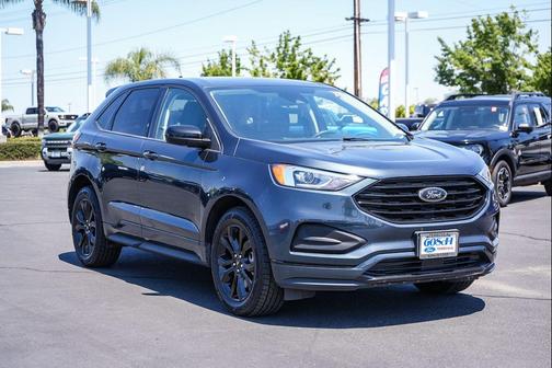 Stone Blue Metallic 2023 Ford Edge SE