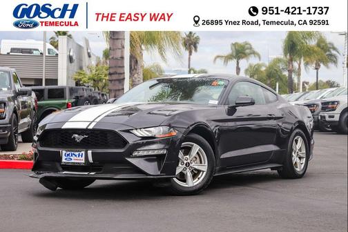 Dark Matter Gray Metallic 2023 Ford Mustang EcoBoost