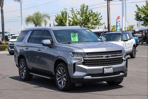 Satin Steel Metallic 2022 Chevrolet Tahoe LT