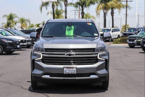 Satin Steel Metallic 2022 Chevrolet Tahoe LT