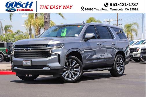 Satin Steel Metallic 2022 Chevrolet Tahoe LT