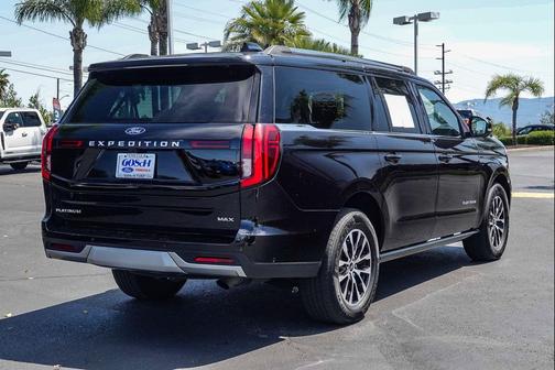 Black Metallic 2025 Ford Expedition Max Platinum