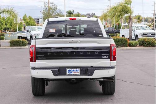 Star White Metallic Tri-Coat 2026 Ford F-150 Platinum