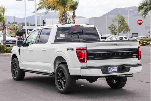 Star White Metallic Tri-Coat 2026 Ford F-150 Platinum